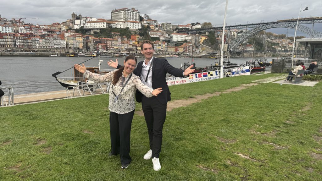 Anette og Ole i Porto for ICCA Congress 2025