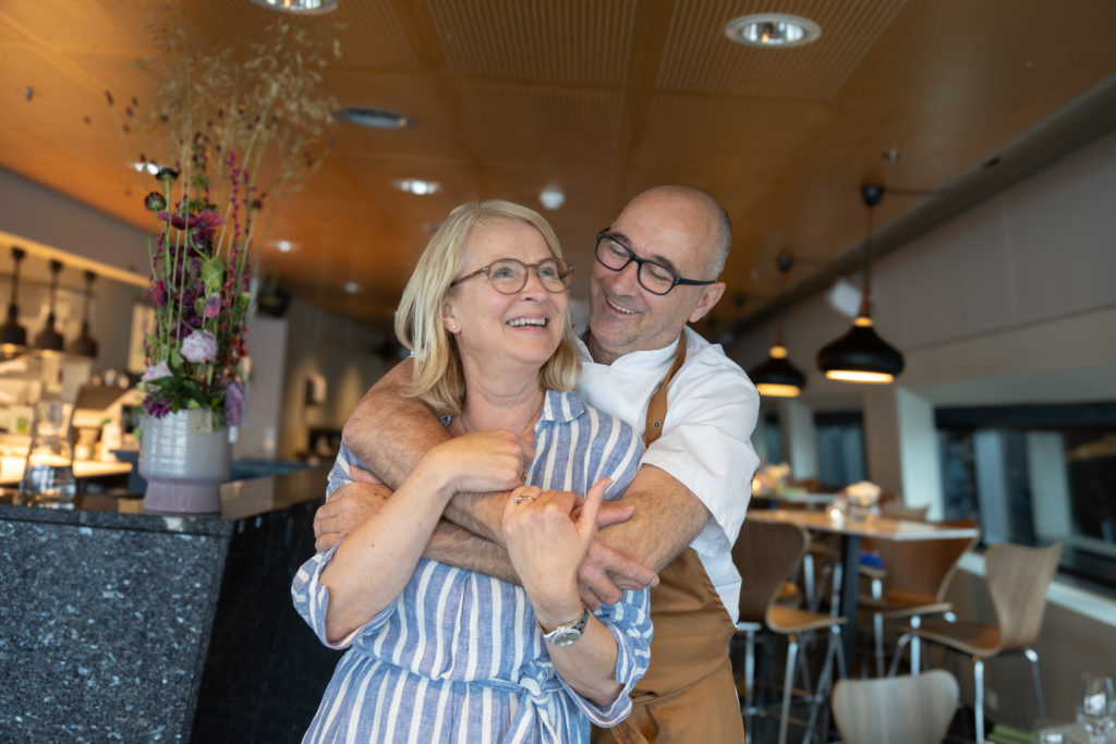 Annelin Boman og Christophe Samijn.